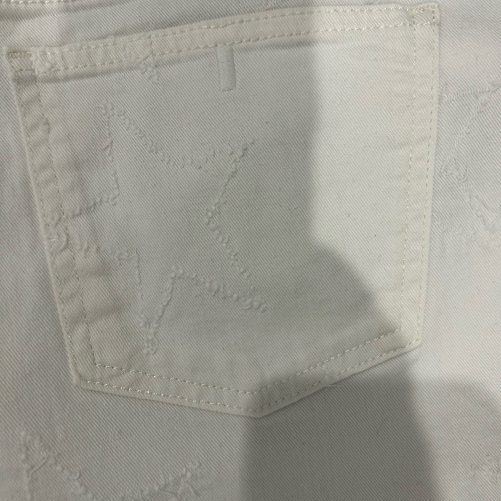 STELLA MCCARTNEY • White Cutoff Shorts • Sz 31 • - Picture 6 of 10